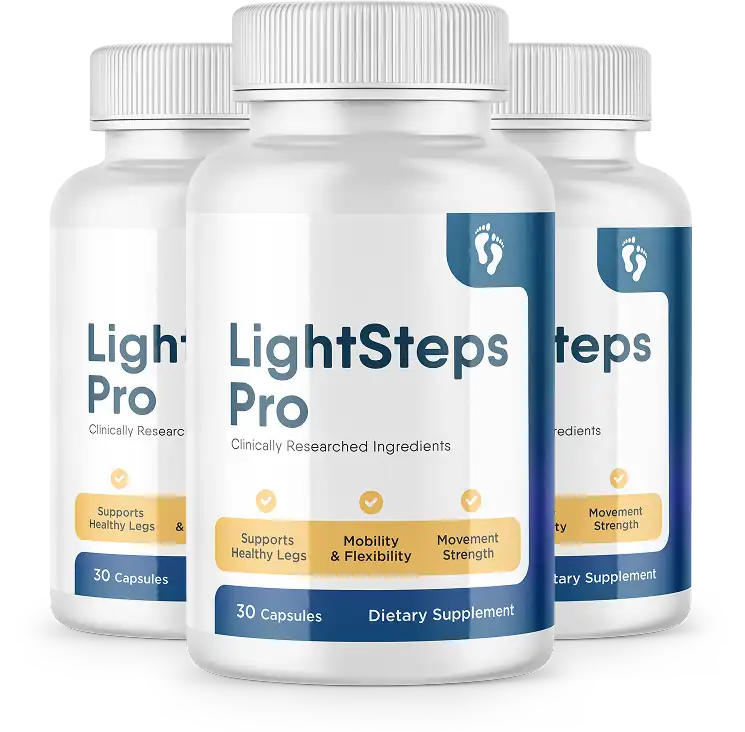LightSteps Pro — 3 Bottles