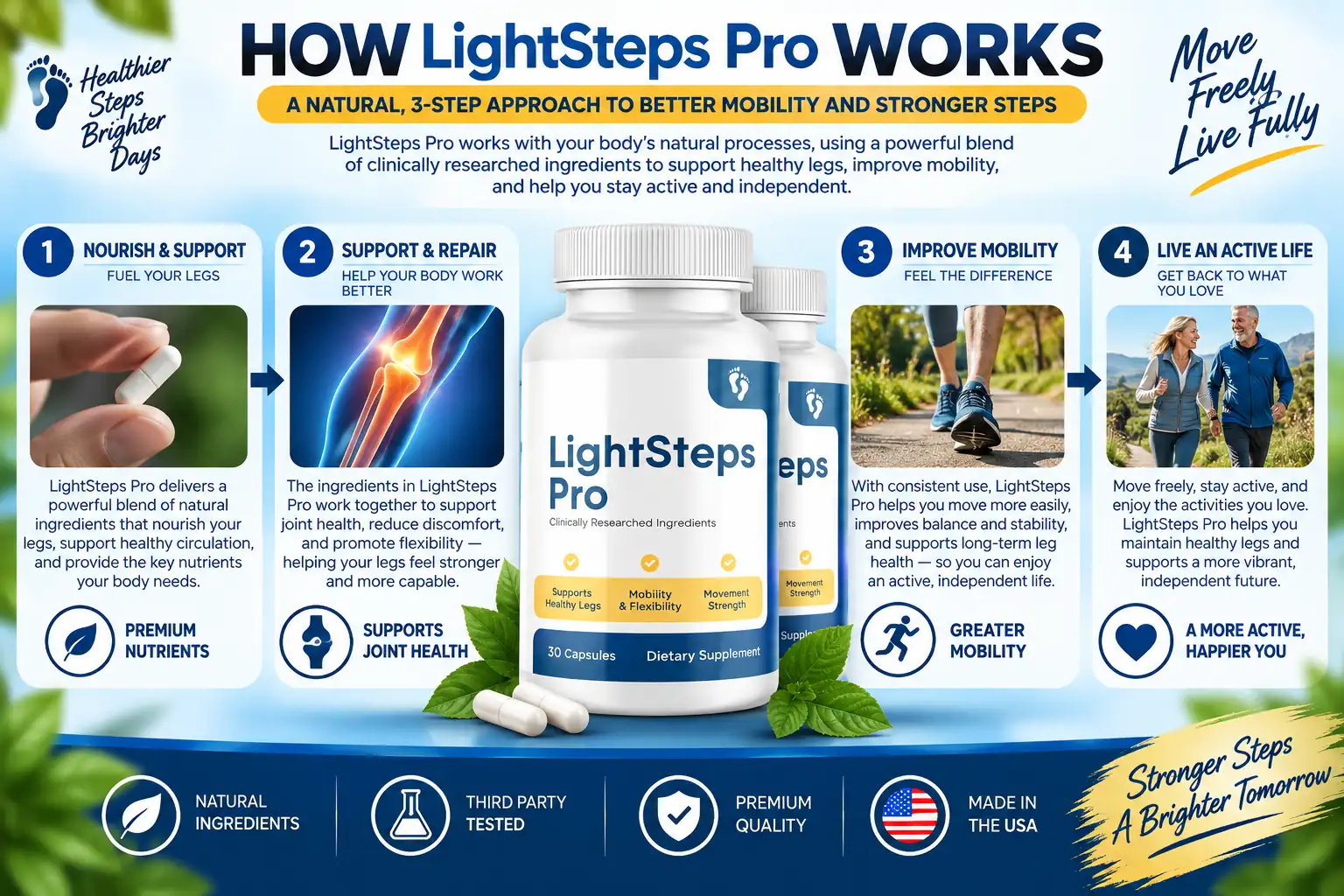 How LightSteps Pro works